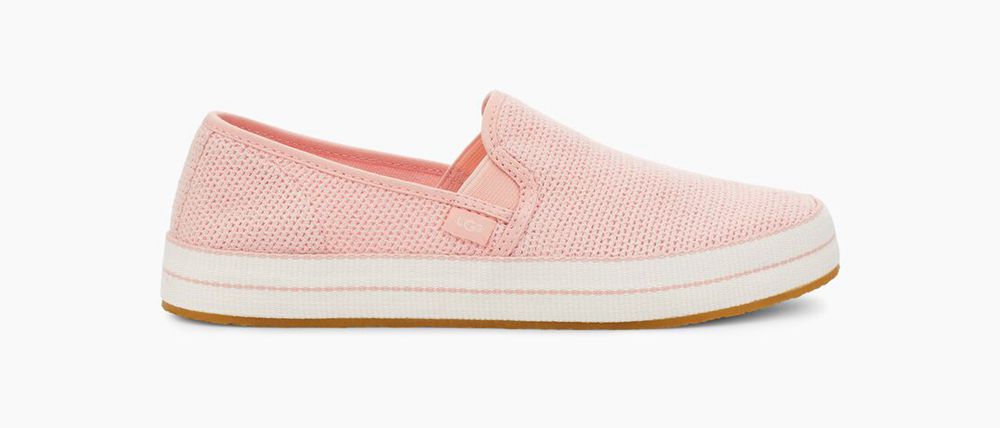 Ugg Sneaker Womens - Ugg Bren Slip-On Rose - 824VUOLRT